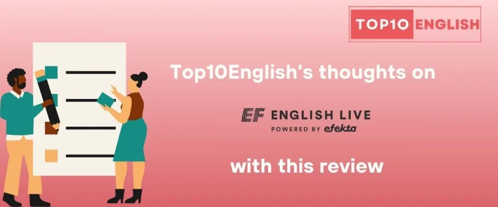 Ef English Live experience