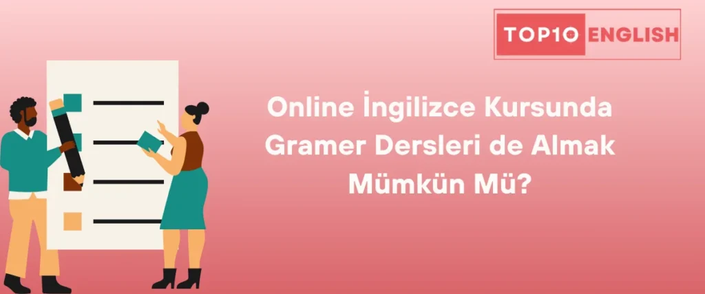 online ingilizce öğrenirken gramer